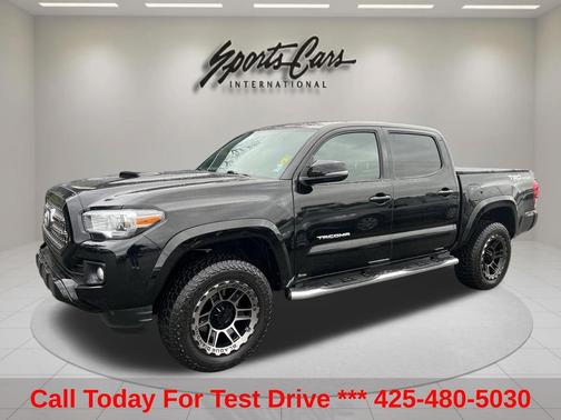 Black 2017 Toyota Tacoma TRD Sport
