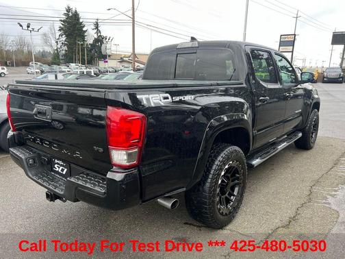 Black 2017 Toyota Tacoma TRD Sport