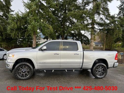 Billet Silver Metallic Clearcoat 2020 RAM 1500 Laramie