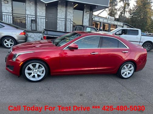 Red Obsession Tintcoat 2014 Cadillac ATS 2.5L