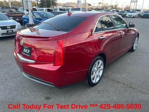 Red Obsession Tintcoat 2014 Cadillac ATS 2.5L