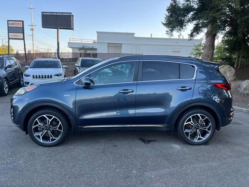 Pacific Blue 2020 Kia Sportage SX Turbo