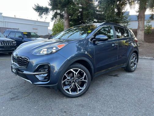 Pacific Blue 2020 Kia Sportage SX Turbo