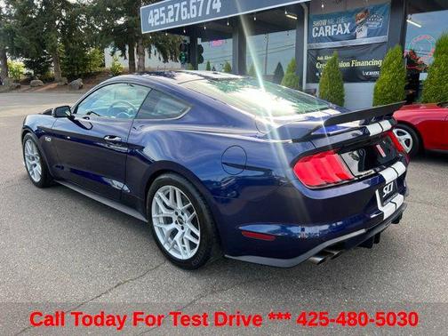 Kona Blue Metallic 2018 Ford Mustang GT Premium