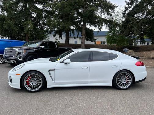 White 2014 Porsche Panamera Turbo
