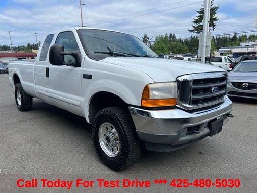 Oxford White Clearcoat 2001 Ford F-250 XLT