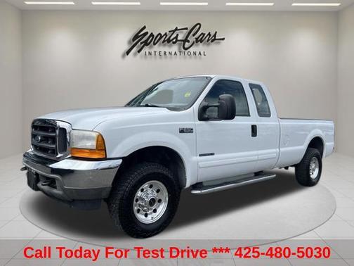 Oxford White Clearcoat 2001 Ford F-250 XLT