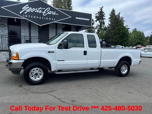 Oxford White Clearcoat 2001 Ford F-250 XLT