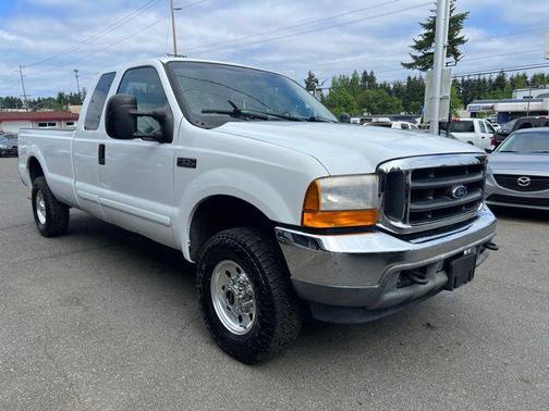 Oxford White Clearcoat 2001 Ford F-250 XLT