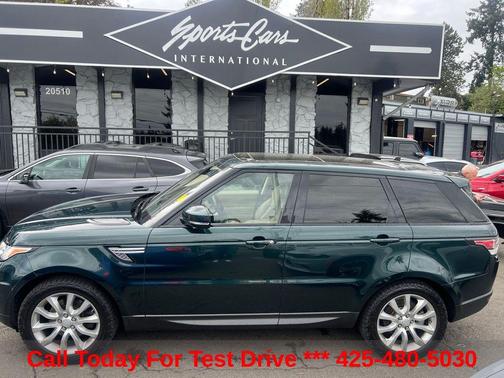 Aintree Green 2016 Land Rover Range Rover Sport Supercharged HSE