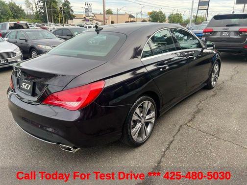 Black 2015 Mercedes-Benz CLA-Class Base