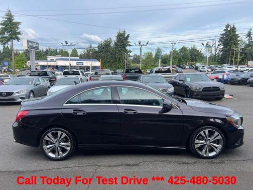 Black 2015 Mercedes-Benz CLA-Class Base