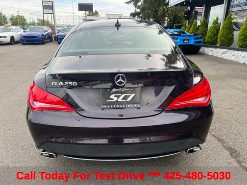 Black 2015 Mercedes-Benz CLA-Class Base