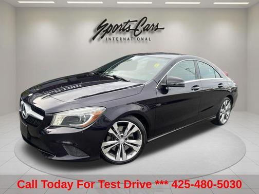 Black 2015 Mercedes-Benz CLA-Class Base
