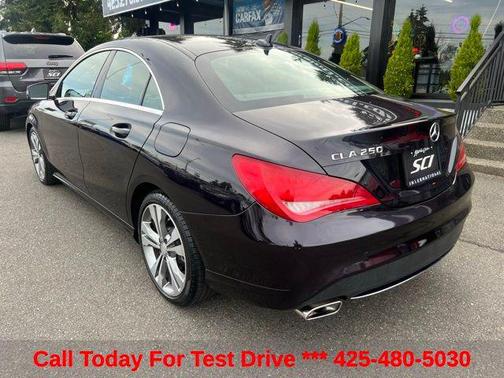 Black 2015 Mercedes-Benz CLA-Class Base