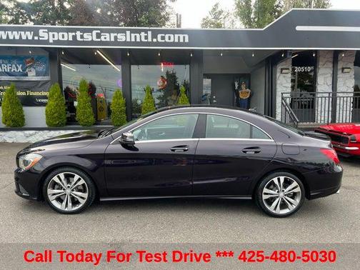 Black 2015 Mercedes-Benz CLA-Class Base