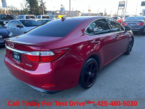 Maroon 2013 Lexus ES 350 Base