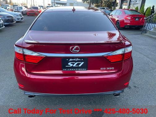 Maroon 2013 Lexus ES 350 Base