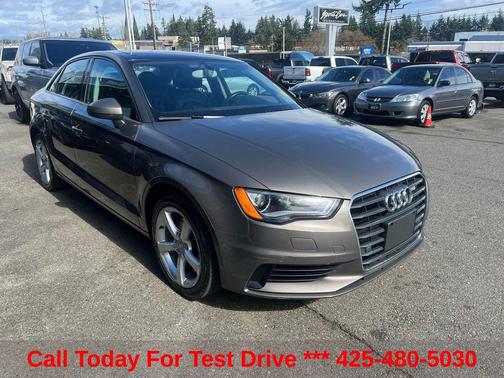 Gray Metallic 2015 Audi A3 1.8T Premium