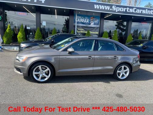 Gray Metallic 2015 Audi A3 1.8T Premium