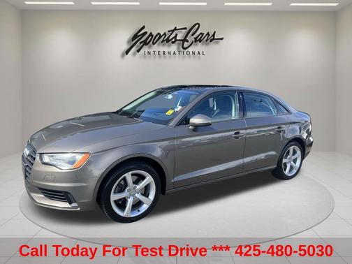 Gray Metallic 2015 Audi A3 1.8T Premium