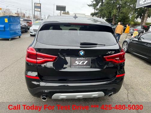Black Sapphire Metallic 2018 BMW X3 xDrive30i