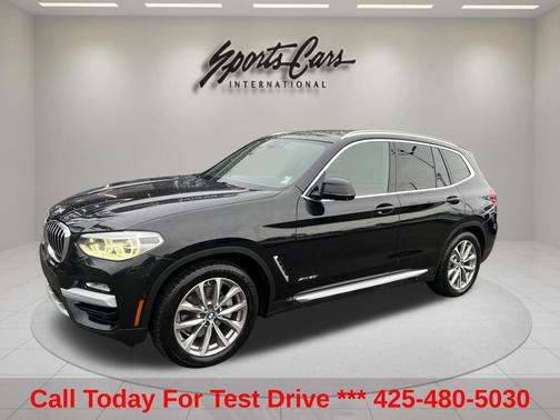 Black Sapphire Metallic 2018 BMW X3 xDrive30i