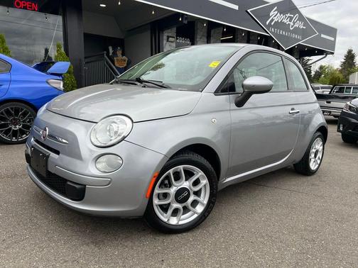 Billet Argento (Silver) 2015 FIAT 500 Pop