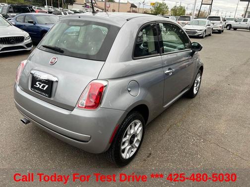 Billet Argento (Silver) 2015 FIAT 500 Pop