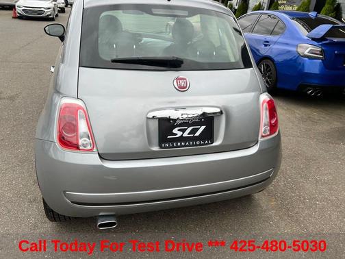 Billet Argento (Silver) 2015 FIAT 500 Pop