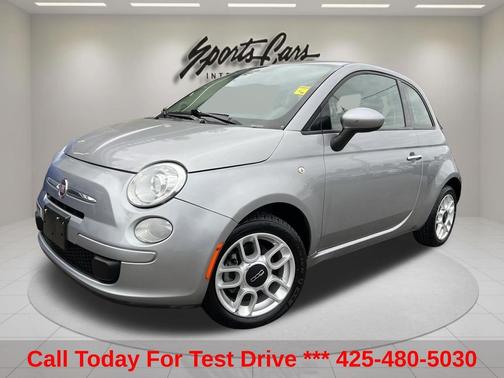 Billet Argento (Silver) 2015 FIAT 500 Pop