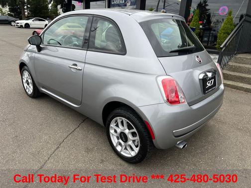 Billet Argento (Silver) 2015 FIAT 500 Pop