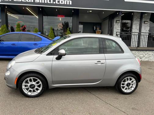 Billet Argento (Silver) 2015 FIAT 500 Pop