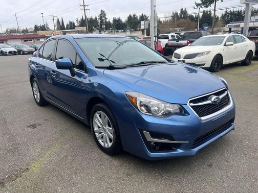 Quartz Blue Pearl 2016 Subaru Impreza 2.0i Premium