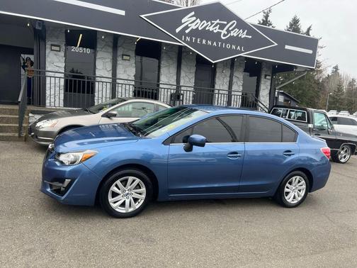 Quartz Blue Pearl 2016 Subaru Impreza 2.0i Premium