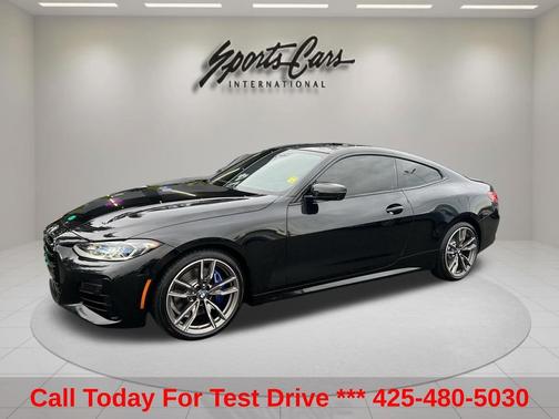 Black Sapphire Metallic 2022 BMW M440 i xDrive