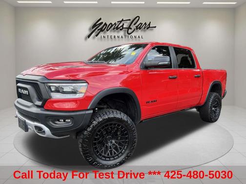 Flame Red Clearcoat 2023 RAM 1500 Rebel