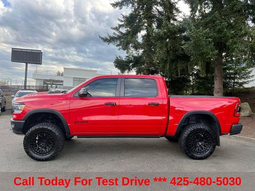 Flame Red Clearcoat 2023 RAM 1500 Rebel