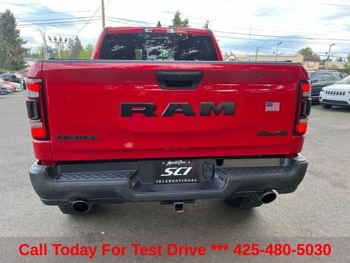 Flame Red Clearcoat 2023 RAM 1500 Rebel