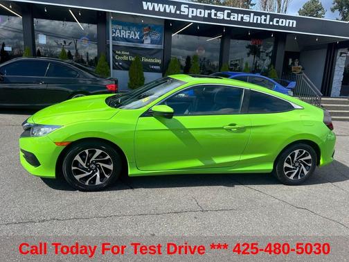 Energy Green Pearl 2016 Honda Civic LX-P