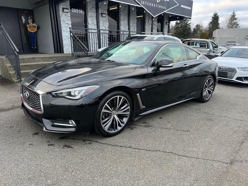 Midnight Black 2017 INFINITI Q60 3.0T Premium