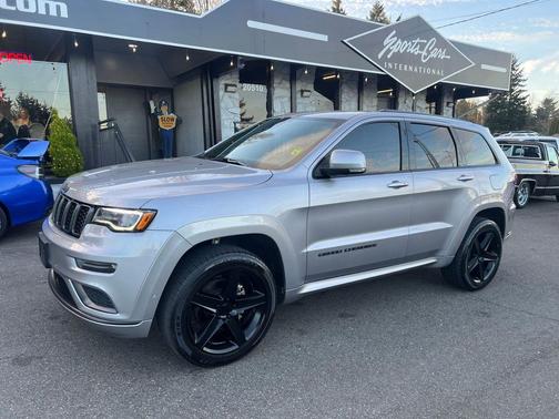 Billet Silver Metallic Clearcoat 2020 Jeep Grand Cherokee High Altitude
