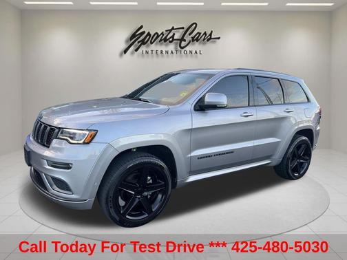 Billet Silver Metallic Clearcoat 2020 Jeep Grand Cherokee High Altitude