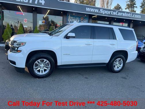 Summit White 2017 Chevrolet Tahoe LT