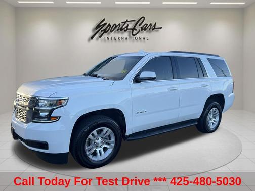 Summit White 2017 Chevrolet Tahoe LT