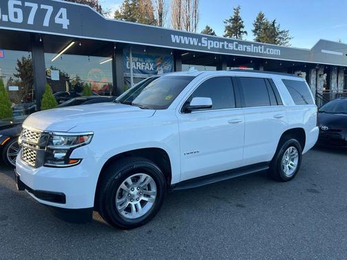 Summit White 2017 Chevrolet Tahoe LT