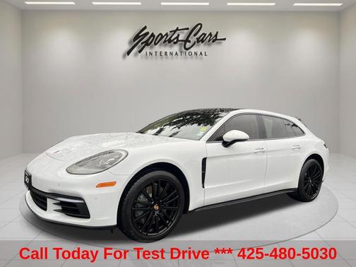 Carrara White Metallic 2018 Porsche Panamera 4S Sport Turismo
