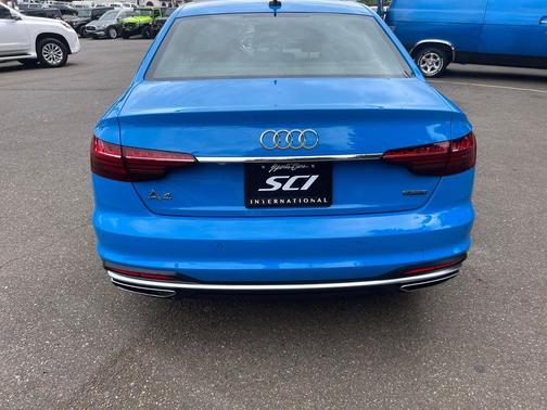 Blue 2022 Audi A4 45 S line Premium Plus