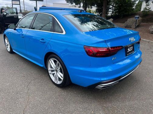 Blue 2022 Audi A4 45 S line Premium Plus