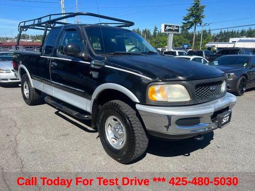 Black Clearcoat 1998 Ford F-150 XLT